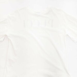 ★Emilio Pucci エミリオプッチ 半袖 ラメプリントTシャツ レディース サイズS ホワイト トップス カットソー 76992 1BA/41933の画像10