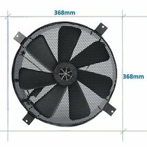 ソーラー換気扇 【電気料金無料】倉庫・工場・事務所の熱気に！発電コスト０でしっかり換気！ソーラーパネルで動く換気扇セット 15W換気扇_画像3