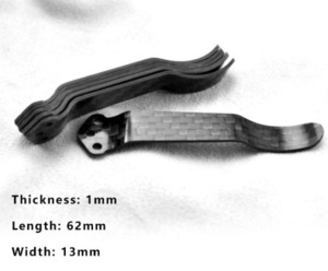 ポケットナイフ クリップ CQC EDC ナイフ バッククリップ クリップ 3 アウトドアナイフ採集用折り畳みナイフ3k カーボン繊維ベルト1個DJ486