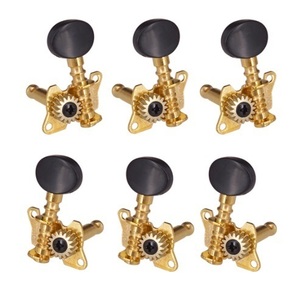  Gold классическая гитара тюнер механизм head тюнинг Classic Guitar Tuners peg колок akogi акустическая гитара DJ508