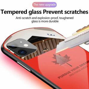 新品 iPhoneケース カバー 強化ガラス ミラー 鏡 iPhone12/12Pro/12mini/12ProMax/11/11Pro/11ProMax スマホケース 5色選択 ZCL1610の画像7