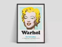 CHQ461#マリリンモンロー　アンディ・ウォーホル　キャンバスアートポスター　50×70cm インテリア　ポップアート　雑貨　枠なし_画像1