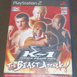 【PS2】 2ソフト！K1WORLD GRAND PRIX THE BEAST ATTACK ！