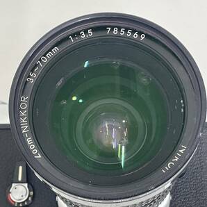 #10125AZ Nikon F2 35～70㎜ 1:3.5 80～200㎜ 1:4.5 MD-3 MB-2 DR-3 他 カメラアクセサリー まとめ売り ニコン 現状品の画像5