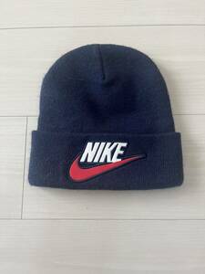 18FW Supreme シュプリーム Nike Beanie ナイキ ビーニー ニットキャップ キャップ ネビー　