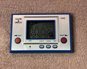 ゲームウォッチ ファイア FIRE 中古 任天堂 GAME&WATCH