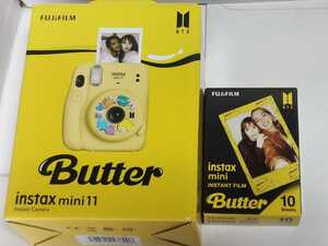 ☆新品未開封品◆BTS Butter チェキ バター instax mini 11 本体＋フィルムセット/富士フィルム/FUJIFILM☆即日発送可能☆送料無料