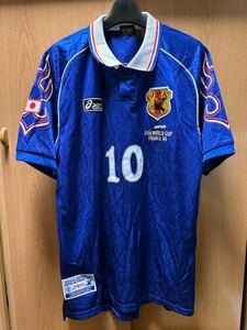 WC 1998 日本代表　ユニフォーム 名波浩 