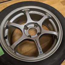 アドバンレーシング　RG2 ADVAN Racing RG-2 ホイール2本セット　15インチ　6.5J PCD100 ４穴　中古品①_画像5