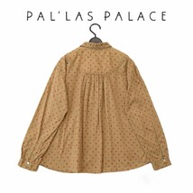 ■美品 PallasPalace パラスパレス 洗える コットン ブラウス サイズ0 日本製 _画像2