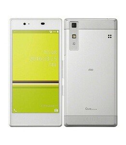 Qua phone KYV37[16GB] au シルバー【安心保証】
