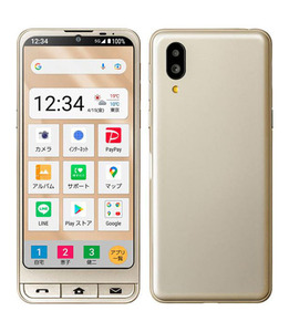 シンプルスマホ6 A201SH[64GB] SoftBank シャンパンゴールド【…