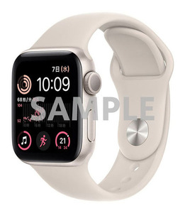 SE 第2世代[40mm GPS]アルミニウム スターライト Apple Watch …