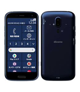 FCNT らくらくスマートフォン F-52B[64GB] docomo ネイビー【 …