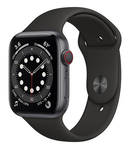 Series6[44mm セルラー]アルミニウム スペースグレイ Apple Wa…