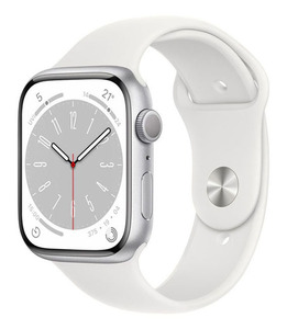 Series8[45mm GPS] aluminium серебряный Apple Watch MP6N3J...