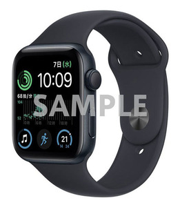 SE 第2世代[44mm GPS]アルミニウム ミッドナイト Apple Watch …