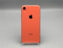 iPhoneXR[64GB] SIMロック解除 docomo コーラル【安心保証】_画像3