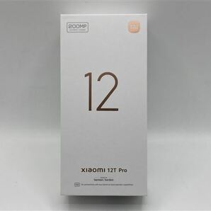 Xiaomi 12T Pro A201XM[256GB] SoftBank ブラック【安心保証】の画像2