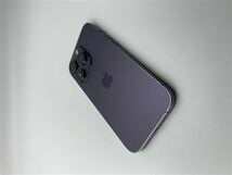 iPhone14 Pro[128GB] SIMフリー MQ0F3J ディープパープル【安 …_画像4