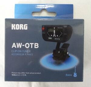 送料無料　KORG　クリップ式チューナー ベース用　AW-OTB　新品