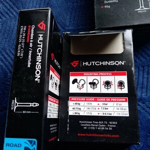 HUTCHINSON インナーチューブ  700x20-25C 60mm 3本の画像2