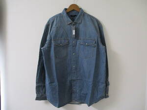 ☆DIESEL/ディーゼル☆未使用 D-ROOKE CAMICIA デニムシャツ サイズ：XXL 