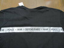 ☆DEFEND PARIS/ディフェンドパリス☆未使用 半袖Tシャツ サイズ：M メッセージTシャツ ストリート _画像9