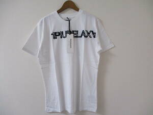 ☆1PIU1UGUALE3 RELAX/ウノピュウーノウグァーレトレ☆未使用 ペイズリーロゴ半袖Tシャツ サイズ：XL おしゃれ カジュアル 