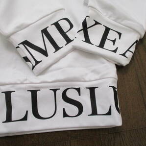 ☆LUXE AKM PLUS/リュクスエイケイエムプラス☆未使用 袖ロゴモックネック長袖Tシャツ サイズ：XL ゴルフ ジム トレーニング スポーツの画像5