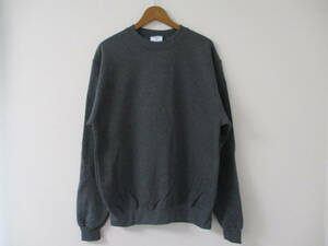 *Champion Pullover/ Champion pull over * unused crew neck oversize sweat size :M charcoal gray 