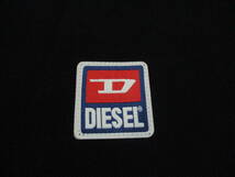 ☆DIESEL/ディーゼル☆未使用 T-KAL-PATCH POLO SHIRT ジャガードパッチ半袖ポロシャツ ブラック _画像5