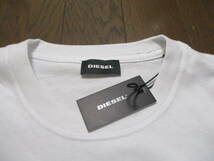 ☆DIESEL/ディーゼル☆未使用 T-DIEGO-QA クルーネック半袖Ｔシャツ サイズ：Ｍ ホワイト_画像6