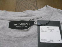 ☆VIKTOR & ROLF/ヴィクターアンドロルフ☆未使用 コットン半袖Tシャツ サイズ：48 MISTER MISTER おしゃれ きれいめ_画像5