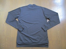 ☆LUXE AKM PLUS/リュクスエイケイエムプラス☆未使用 フロントロゴモックネックTシャツ ブラック サイズ：XL ゴルフ トレーニング ジム_画像8