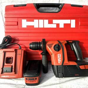 23.★ヒルティ★HILTI★TE6-A36★プロ用 ★ロータリーハンマードリル★バッテリ2個の画像1