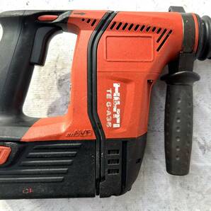 23.★ヒルティ★HILTI★TE6-A36★プロ用 ★ロータリーハンマードリル★バッテリ2個の画像3