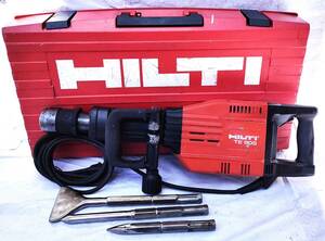 2.HILTI★ヒルティ★ TE905 ②★コンクリートハンマー★DIY★超強力★はつり★動品★ハツリ機