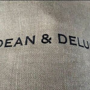 新品 DEAN&DELUCA 麻トートバッグジュートバッグ Lサイズ ディーンアンドデルーカ ショルダーバッグ の画像6