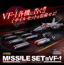 送料無料！　新品箱未開封　正規品 DX超合金 VF-1対応ミサイルセット 超時空要塞マクロス_画像1