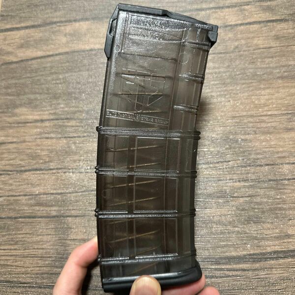 実物 ETS CARBON SMOKE AR15 MAG, 30RD 30連マガジン PTW トレポン