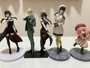 SPY×FAMILY ヨル.フォージャー　ロイド.フォージャー　アーニャ.フォージャー　5種セット　プライズフィギュア