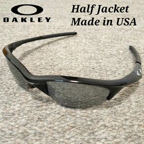 USA製 OAKLEY HALF JACKET オークリー サングラス ジャパンフィット 偏光 ゴルフ 釣り ドライブ ブラック