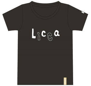 ★即決 リカちゃん Tシャツ M ブラック 黒 LiccA logo mimi レディース キャラアニ タカラトミー 新品 グッズ ファッション 服