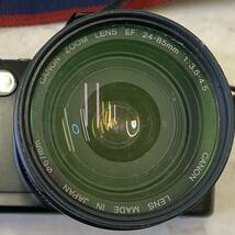  【値下げ 送料無料】 フィルム一眼レフカメラ CANON EOS500 初代EOS KISS 欧州向け輸出モデル レンズ付 電池交換済 動作品 現状品 A410-2_画像8