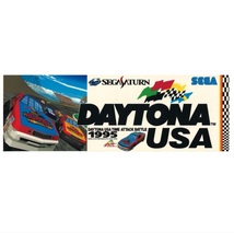 ゲームステッカー デイトナＵＳＡ DAYTONA USA セガ　SEGA　非売品　チラシ　販促グッズ　シール_画像1