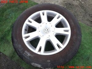 1UPJ-94949044]VW トゥアレグ(7LBHKS)タイヤ　ホイール　1本(4) 255/55R18 中古