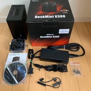 ASRock DeskMini X300 / Ryzen3 4350g / SSD 128GB / 4GBメモリ 動作確認済