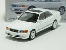 トヨタ チェイサー 2.5ツアラーS（白）LV-N224c【トミーテック社1/64ミニカー】【トミカの時】_画像1