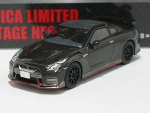 NISSAN GT-R NISMO 2020 model（黒）LV-N217d【トミーテック社1/64ミニカー】【トミカの時】